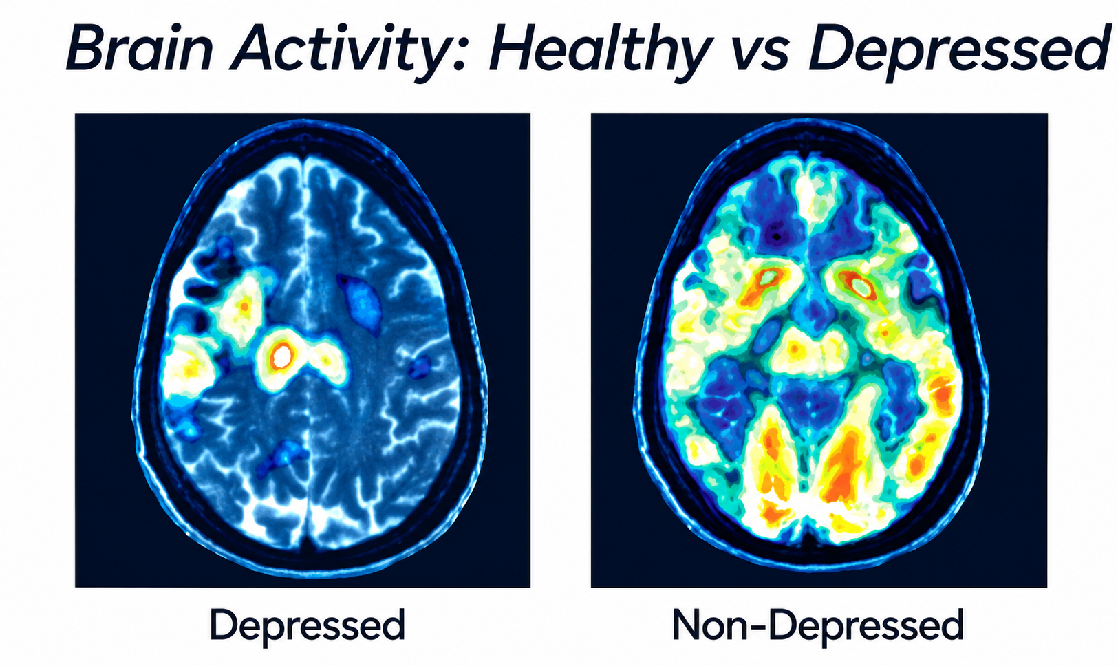 Brain Activity: Healthy vs Depressed