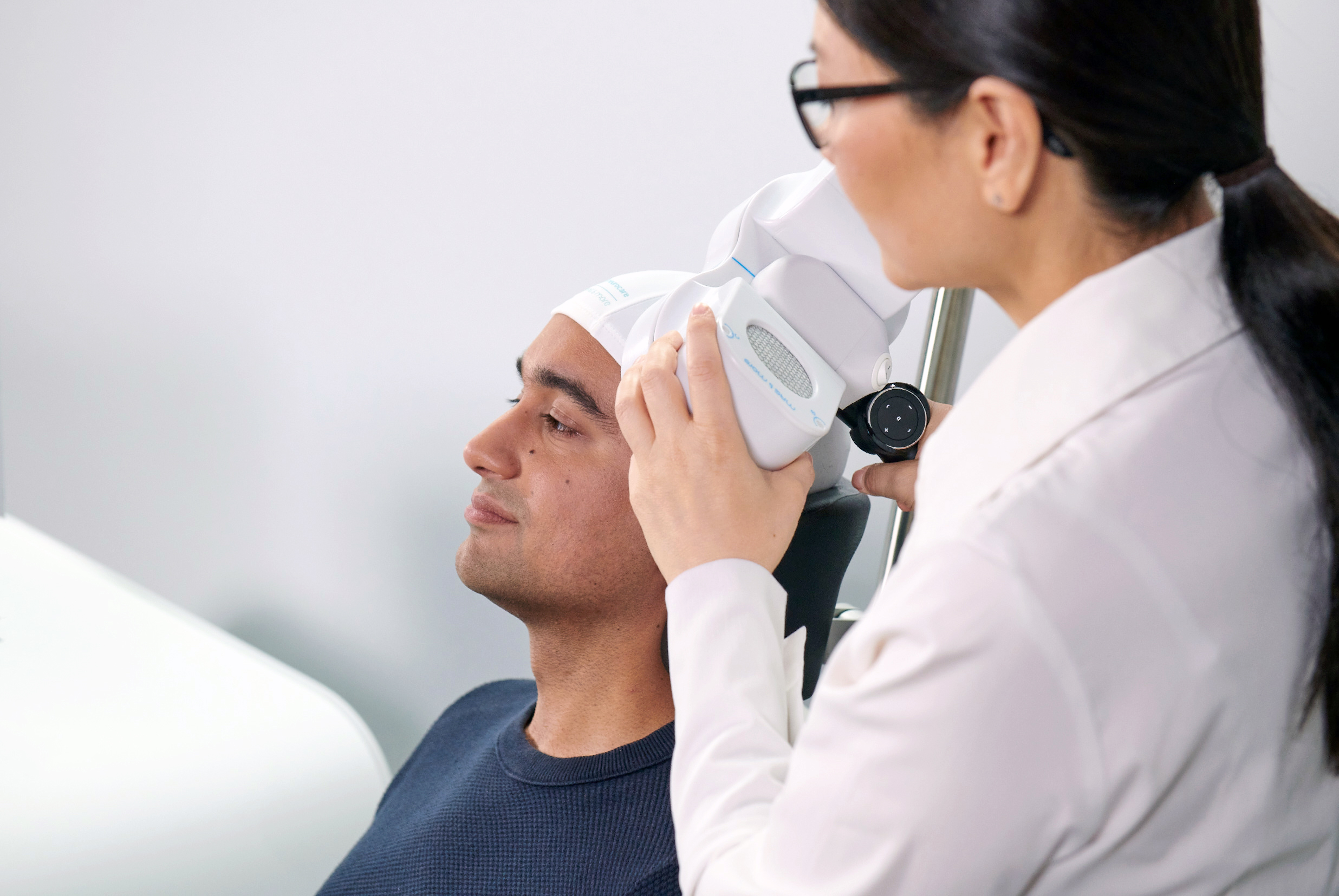 TMS Therapy Session